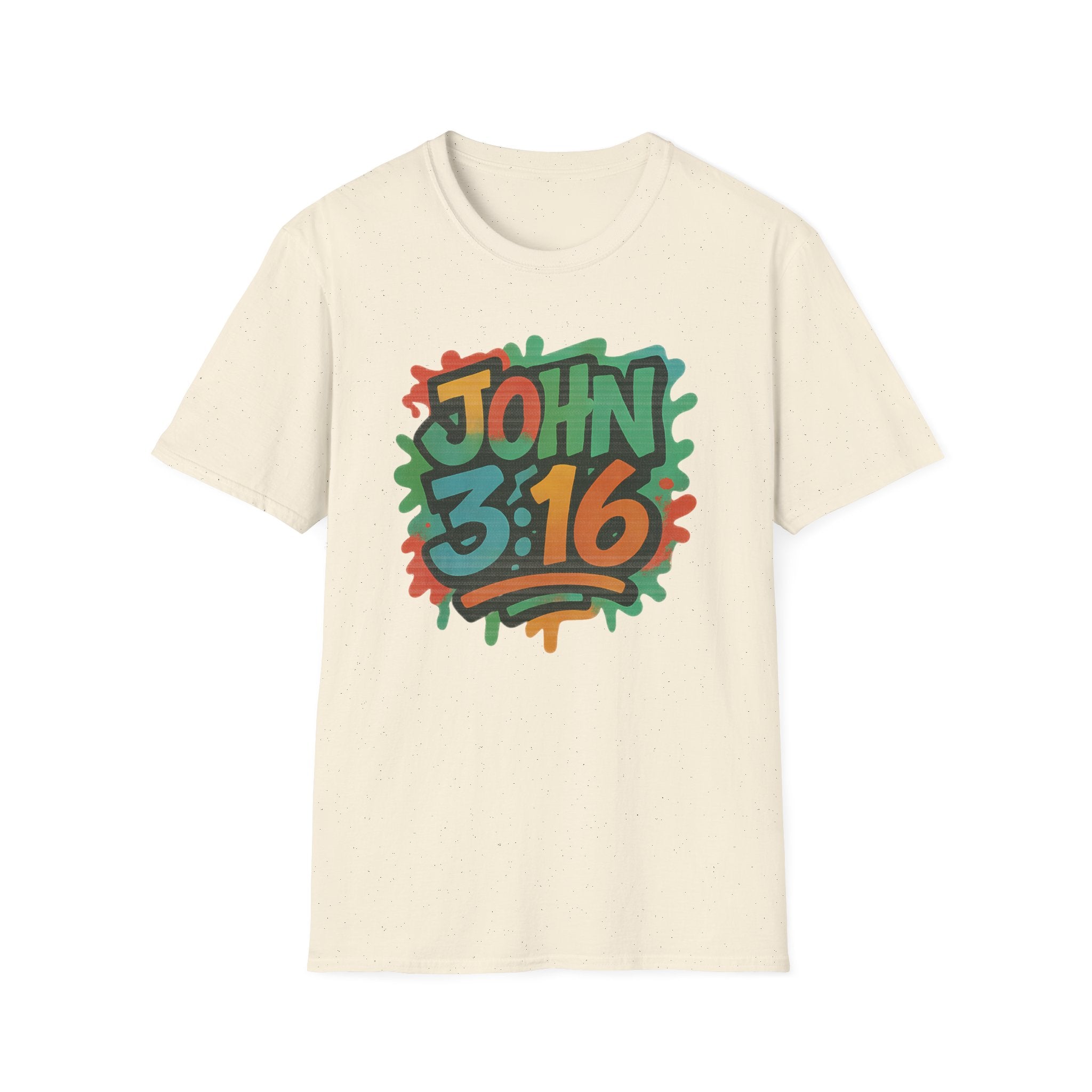 John 3:16 Graffiti T-Shirt