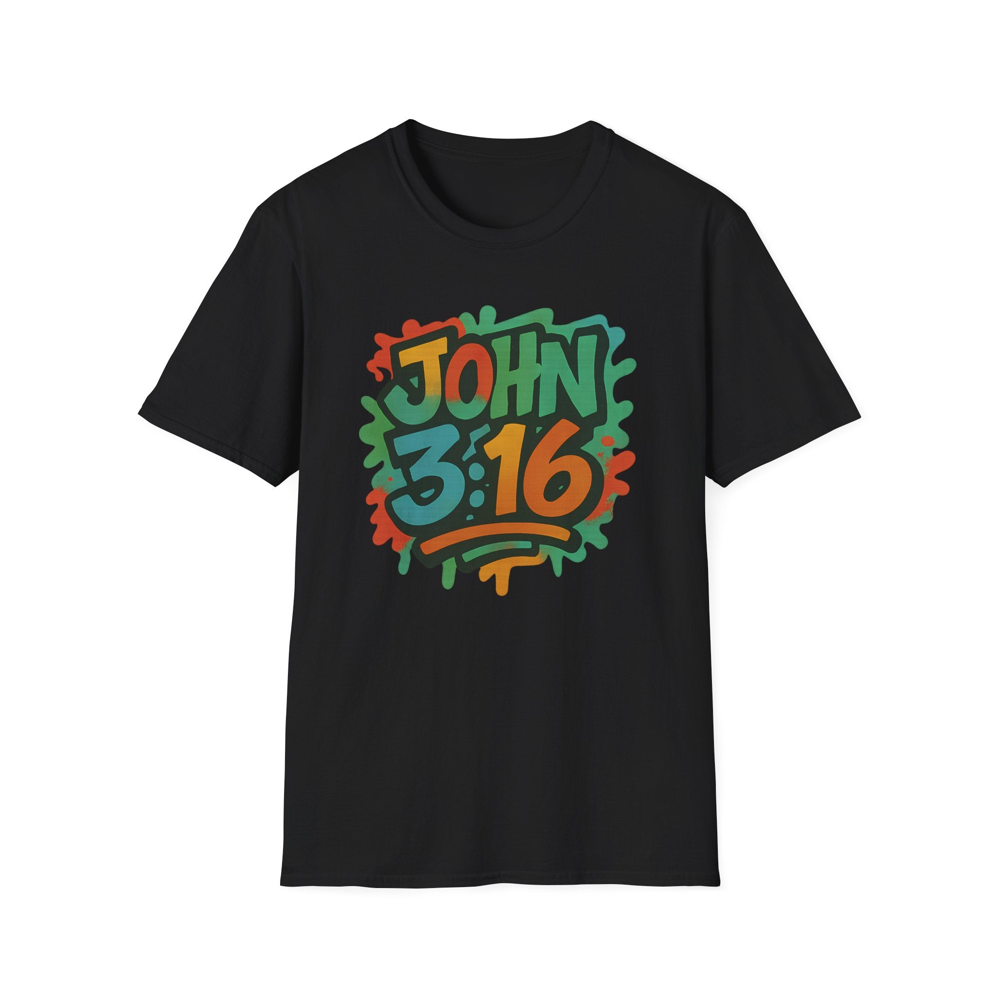John 3:16 Graffiti T-Shirt