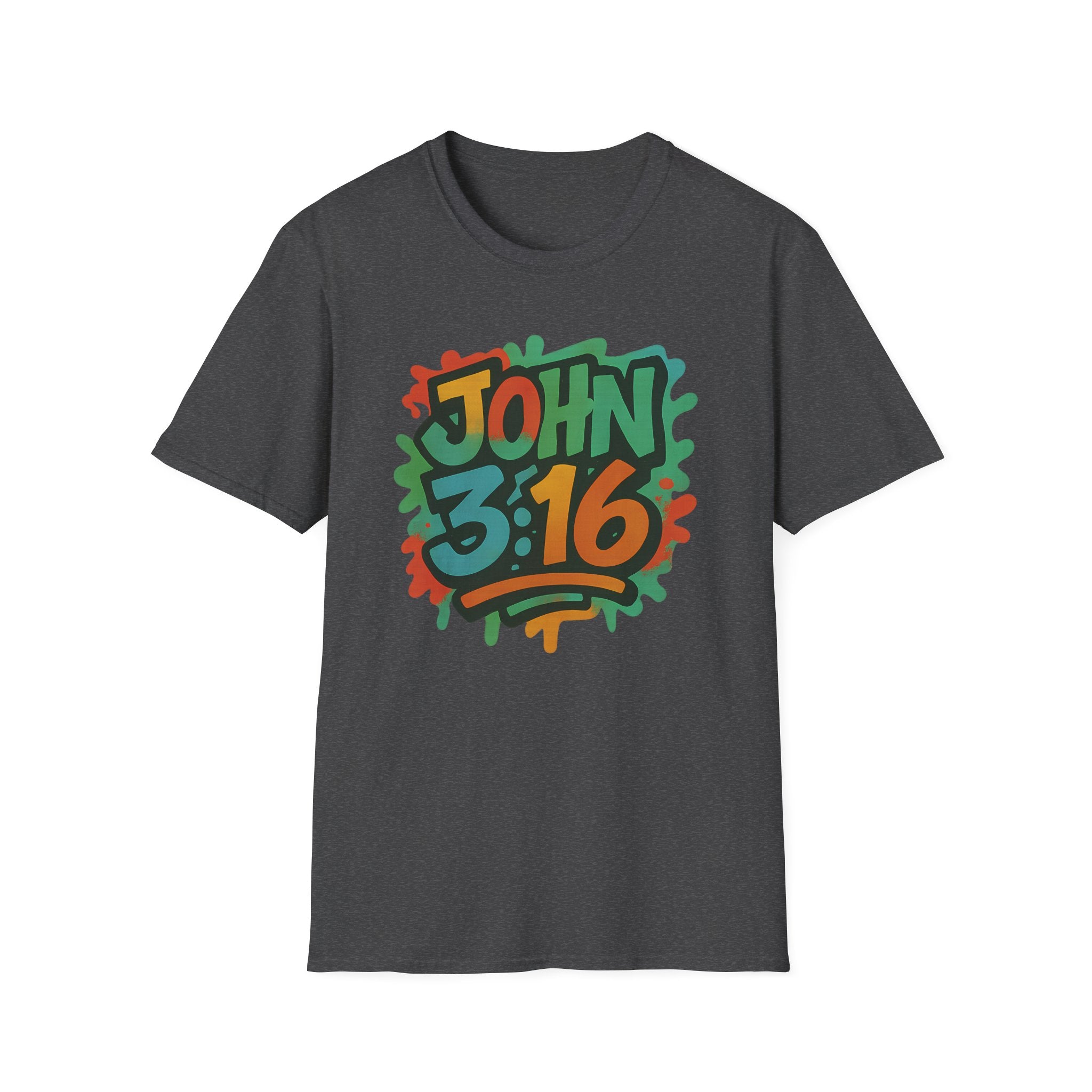 John 3:16 Graffiti T-Shirt